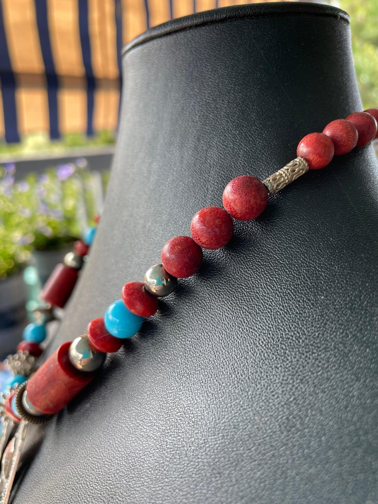 Mexican store coral jewelry