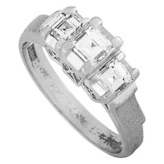 LB Exclusive 0.93 Carat Diamond Platinum Ring