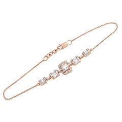 LB Exclusive 10K Rose Gold 0.88 Ct Diamond Bracelet