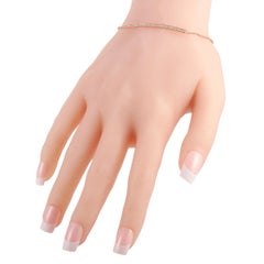 LB Exclusive 14 Karat Rose Gold 0.25 Carat Diamond Bracelet