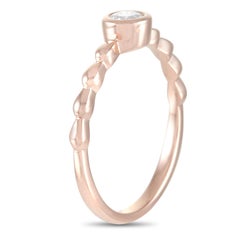 LB Exclusive 14K Rose Gold 0,25 Karat Diamantring
