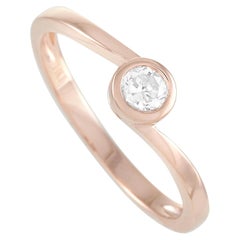 LB Exclusive 14K Rose Gold 0.26 Ct Diamond Ring