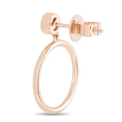 LB Exclusive 14 Karat Rose Gold 0.31 Carat Diamond Earrings