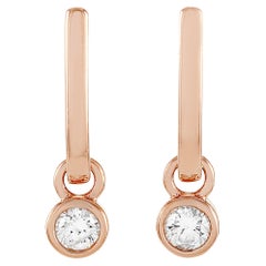 LB Exclusive 14K Rose Gold 0.40 ct Diamond Earrings