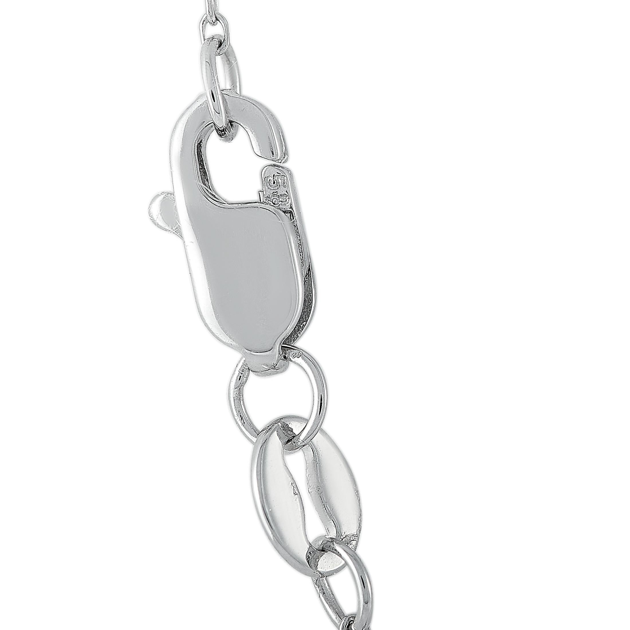 white gold necklace womens