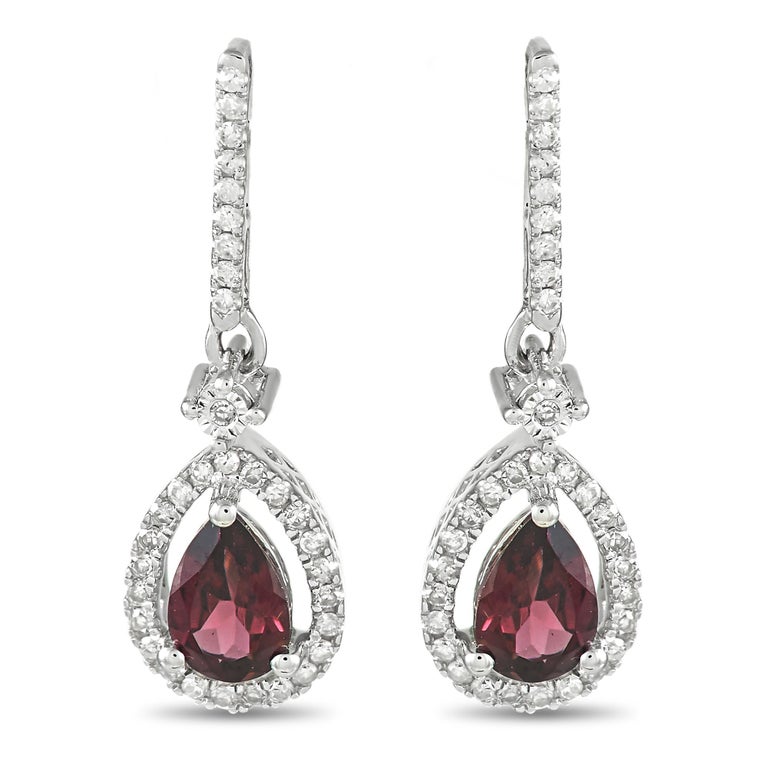 Ruby and diamond earrings costco clearance