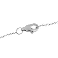 LB Exclusive 14K White Gold 0.30ct Diamond Teardrop Necklace
