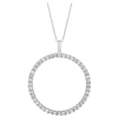 LB Exclusive 14K White Gold 0.33 Ct Diamond Necklace