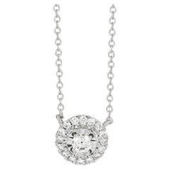 LB Exclusive 14K White Gold 0.38 Ct Diamond Necklace