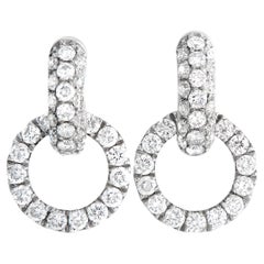 LB Exclusive 14K White Gold 0.72 Ct Diamond Earrings