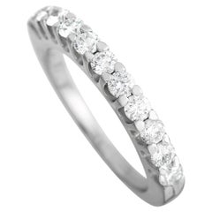 LB Exklusive Ring aus 14 Karat Weißgold mit 0,90 Karat Diamant