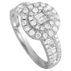 LB Exclusive 14K White Gold 1.00 ct Diamond Ring