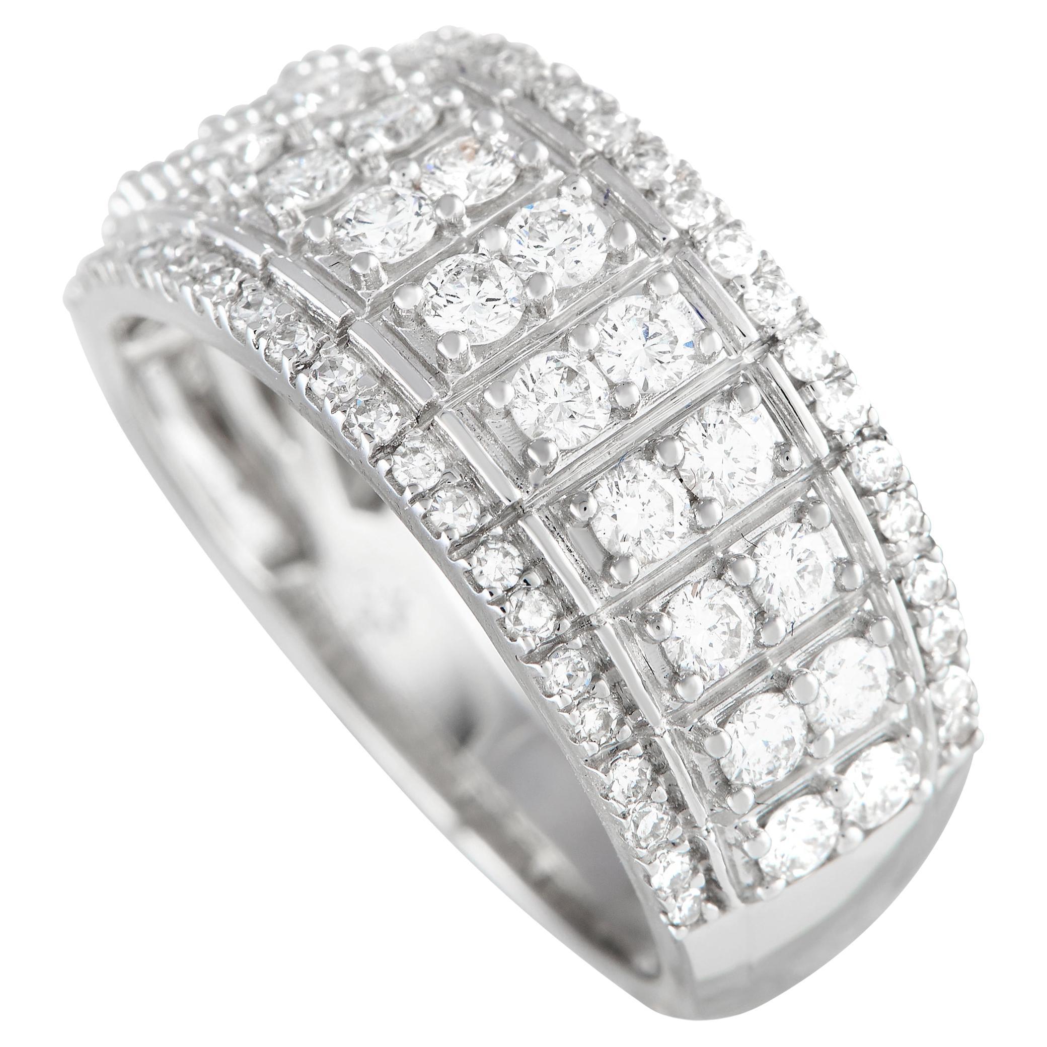 LB Exclusive 14k White Gold 1.0 Carat Diamond Ring