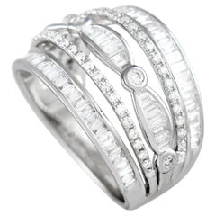 LB Exclusive 14K White Gold 1.22 ct Diamond Ring