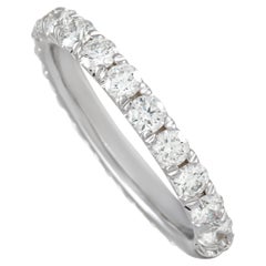 LB Exclusive 14K White Gold 1.30 ct Diamond Eternity Band Ring