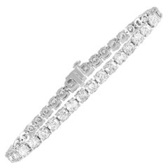 LB Exclusive 14K White Gold 15.00 ct Diamond Bracelet