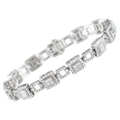 LB Exclusive 14K White Gold 3.53 ct Diamond Bracelet