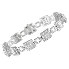 LB Exclusive 14K White Gold 3.60 ct Diamond Bracelet