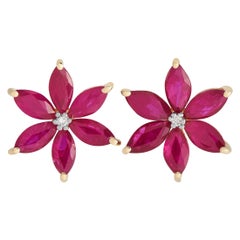 LB Exclusive 14K Yellow Gold 0.01ct Diamond
Ruby Flower Earrings ER4-15657YRU LB Exclusive 14K Yellow Gold 0.01ct Diamond
Ruby Flower Earrings ER4-15657YRU