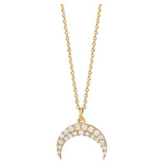 LB Exclusive 14K Yellow Gold 0.19 Ct Diamond Necklace