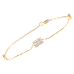 LB Exclusive 14K Gelbgold 0,20ct Diamant-Armband