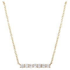 LB Exclusive 14K Yellow Gold 0.25 Ct Diamond Pendant Necklace
