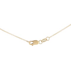 LB Exclusive 14K Yellow Gold 0.33ct Diamond Station Necklace PN14837