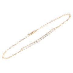 LB Exclusive 14k Yellow Gold 0.50 Carat Diamond Bracelet