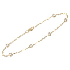 LB Exclusive 14K Yellow Gold 0.55 Ct Diamond Bracelet