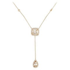 LB Exclusive 14K Gelbgold 0,75ct Diamant Halskette NK01377