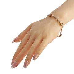 LB Exklusive 14 Karat Gelbgold Armband mit 1,10 Karat Diamant und Citrin Blumen