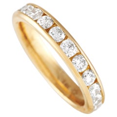 LB Exclusive 14k Yellow Gold 2.0 Carat Diamond Channel-Set Band Ring