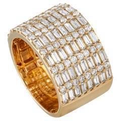 LB Exclusive 14K Yellow Gold 2.25 Ct Diamond Band Ring