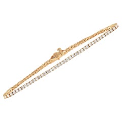 LB Exclusive 14K Yellow Gold 2.68 Ct Diamond Bracelet