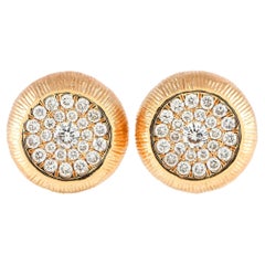 LB Exclusive 18K Rose Gold 0.50ct Diamond Earrings