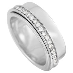 LB Exclusive 18K White Gold 0.75 Ct Diamond Band Ring
