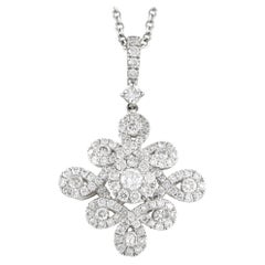 LB Exclusive 18K White Gold 1.01 Ct Diamond Necklace