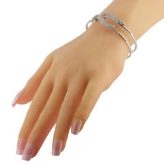 LB Exklusives Armband aus 18 Karat Weißgold mit 1,52 Karat Diamanten