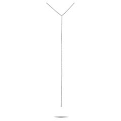 LB Exclusive 18K White Gold 16.98 ct Diamond Dangle Necklace