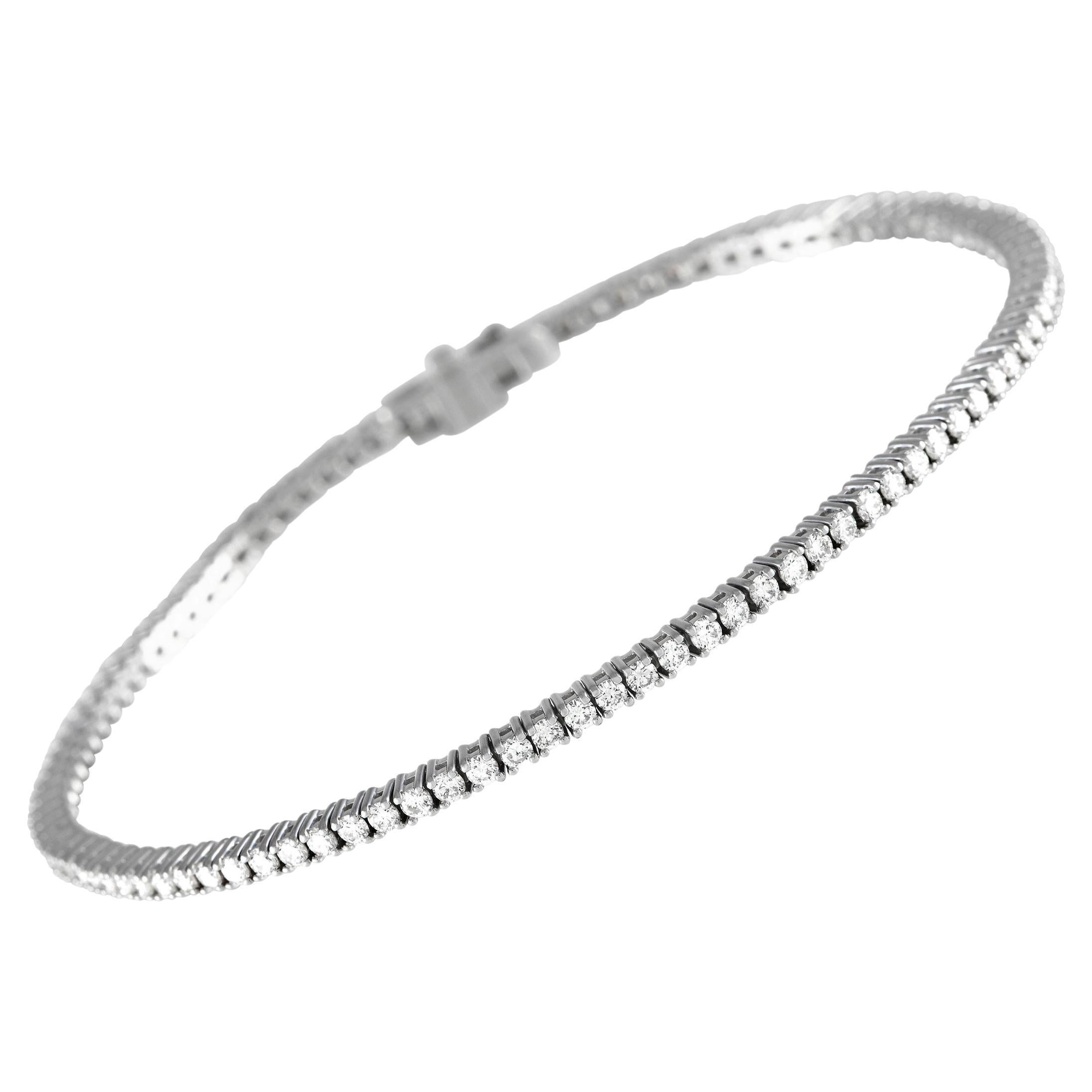 Chanel 22S Gold White Enamel Metal Interlocking CC Logo Arm Cuff Bracelet  Small