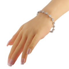 LB Exklusive Armband, 18 Karat Weißgold 2,55 Karat Diamant