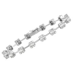 LB Exklusive Armband, 18 Karat Weißgold 2,55 Karat Diamant