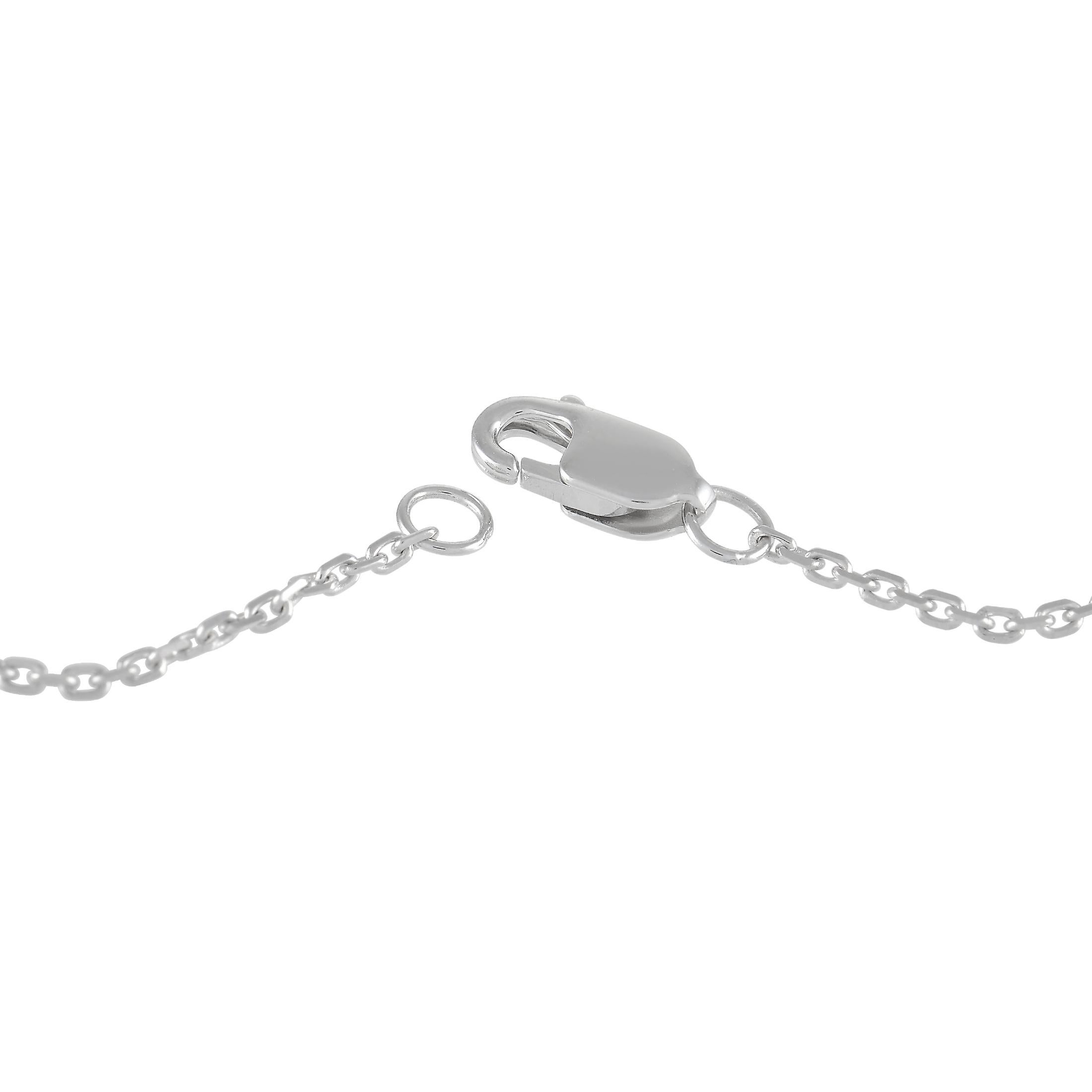 LB Exclusive Collier en or blanc 18 carats avec diamants de 3,25 carats Neuf à Southampton, PA