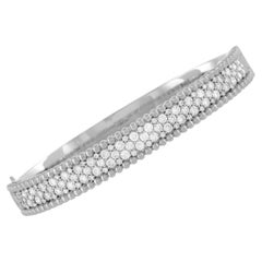 LB Exclusive 18K White Gold 3.30 Ct Diamond Bracelet