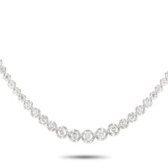 LB Exclusive Collier en or blanc 18 carats avec 5,0 ct de diamants