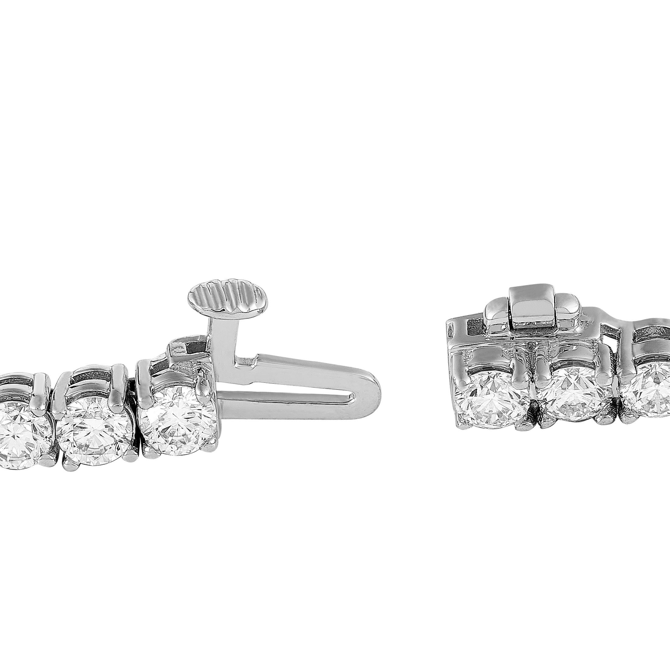 white gold tennis bracelet