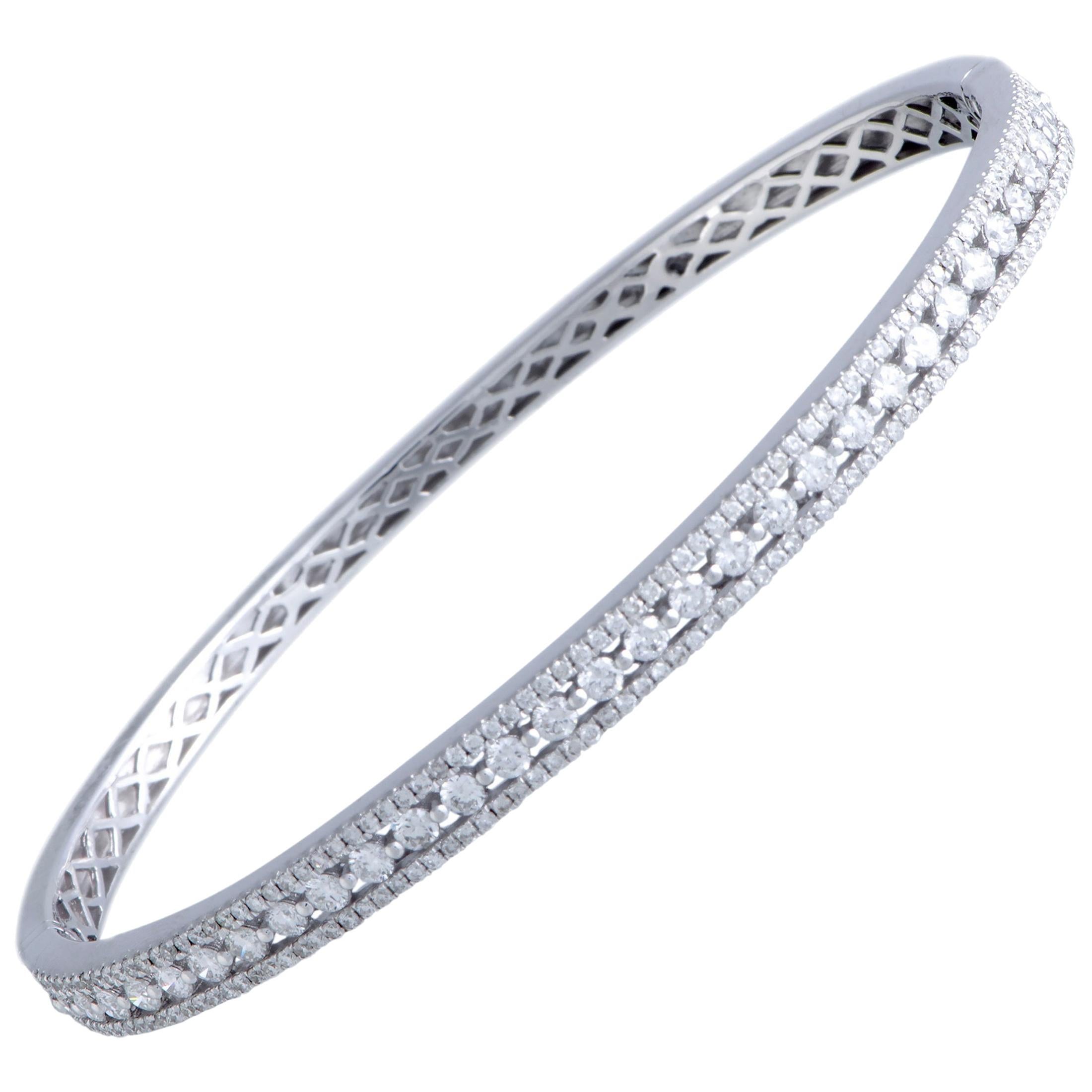Antique White Gold Bangles 454 For Sale at 1stdibs
