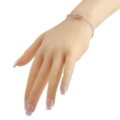 LB Exclusive 18K Weißgold Diamant-Armband