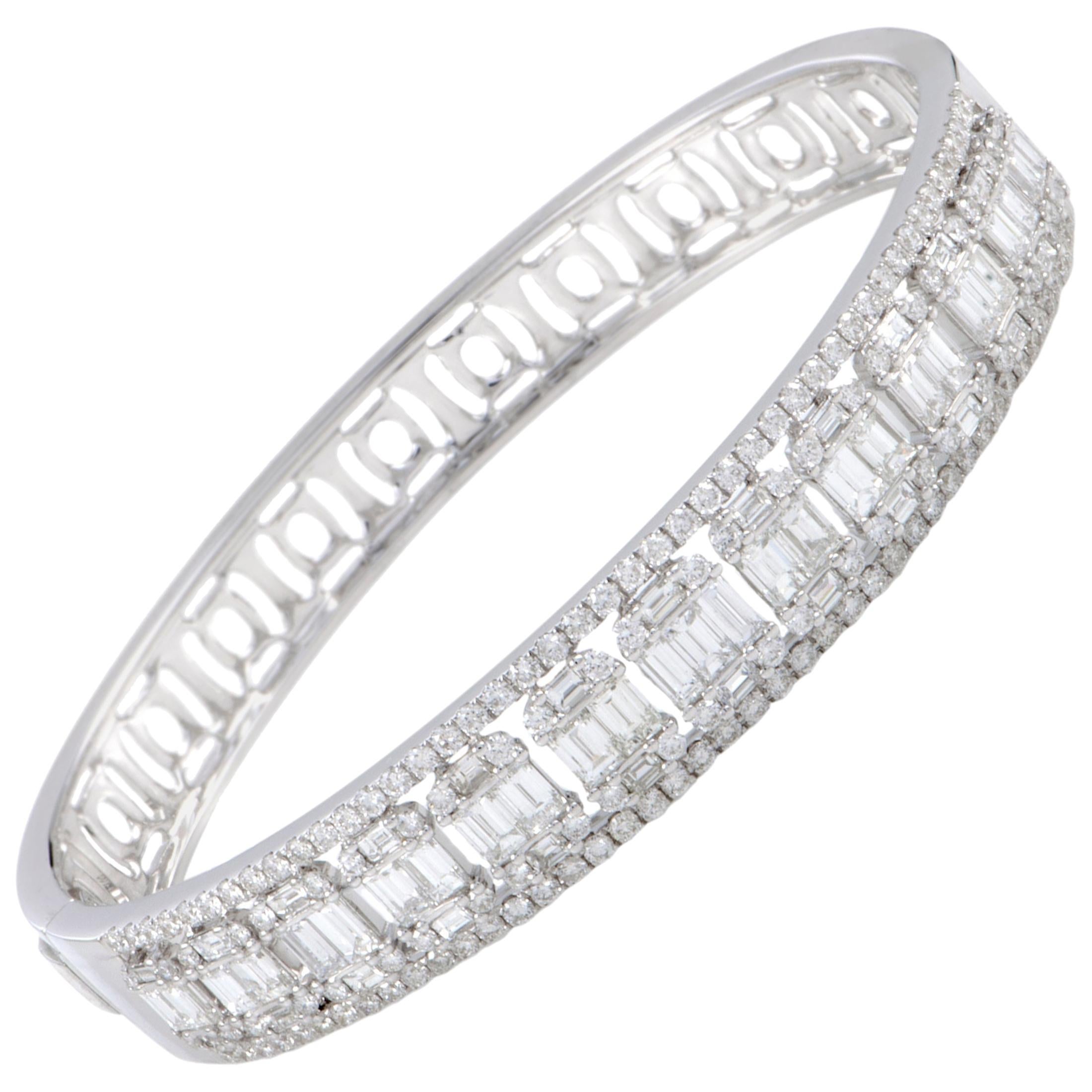 Antique White Gold Bangles 454 For Sale at 1stdibs