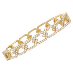 LB Exclusive Bracelet en or jaune 18 carats avec 2,03 carats de diamants